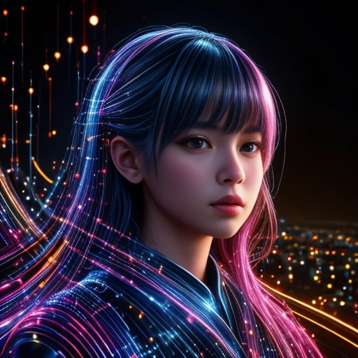 Pao mise en page internet vidéo illustration 3d serveur IA générative AI freelance paris studio de création magazines F2NNX9Q0